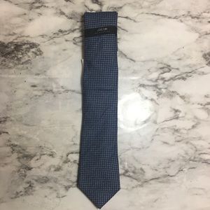 Joes Collection Blue Circle Tie